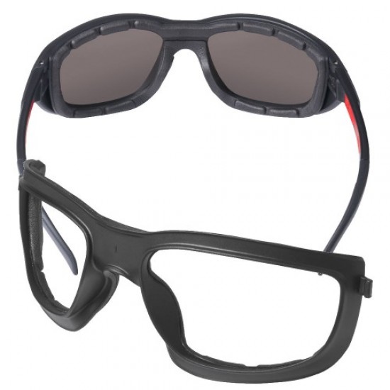 Gafas de seguridad de alta resistencia, lente polarizada con junta de espuma