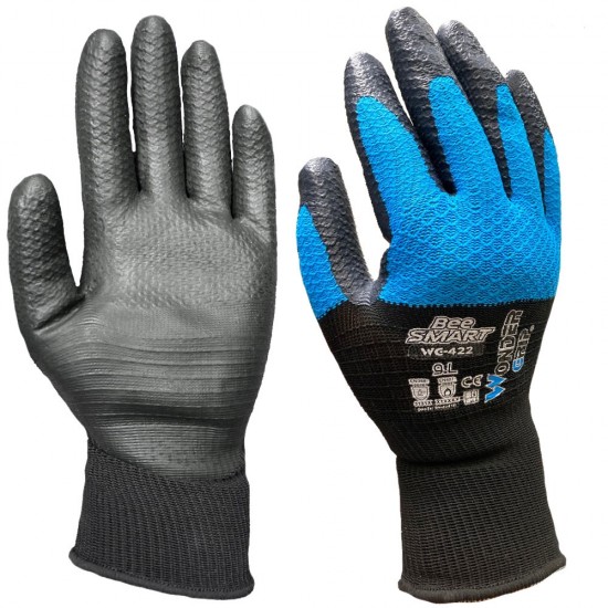 High Density Latex on Fatigue Reducing Dual Liner Gloves, WG-422 BEE-SMART