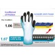 Orange Thermo Plus Fully Coated Foam Latex Grip Waterproof Gloves, WG338