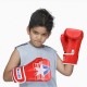 Xnature Red 4oz 6oz 8oz PU Kids Boxing Gloves, Gift Box Children Kickboxing Sparring Youth Boxing